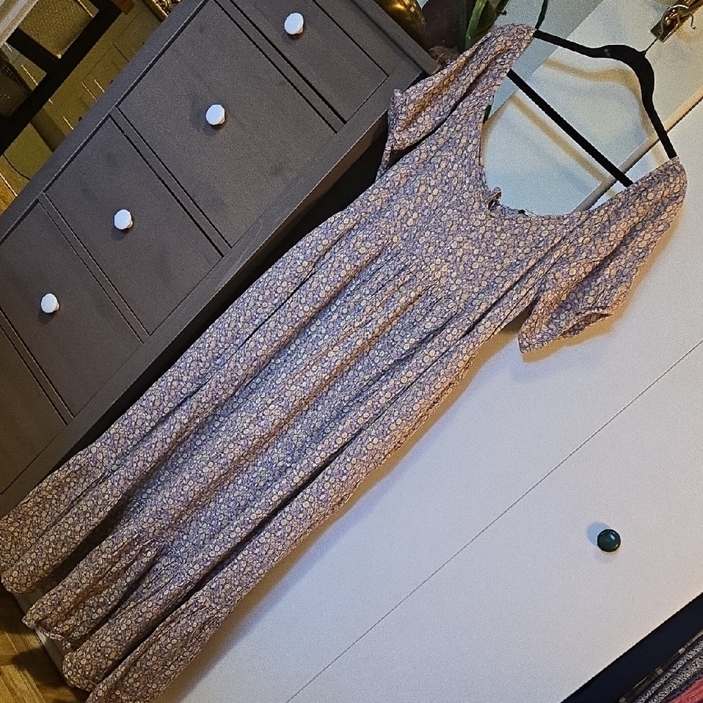 American Eagle Outfitters Floral Maxi Dress - XL